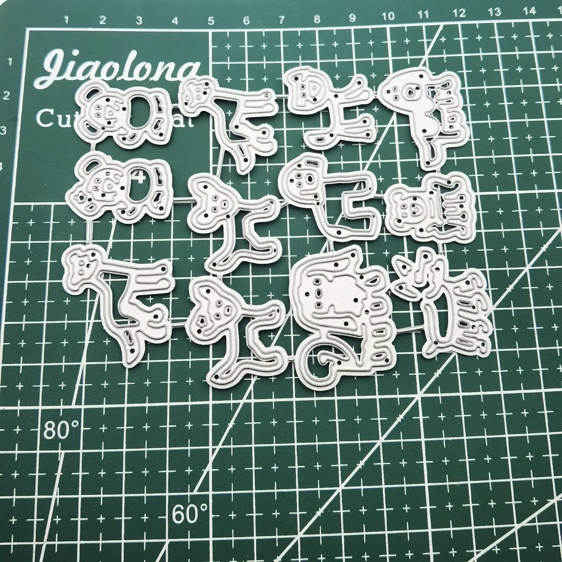 

2021 Best Selling In North America Customizable Miss Vintage Craft Dog Metal Cutting Dies Mold Punch Stencil Greyhound Dog