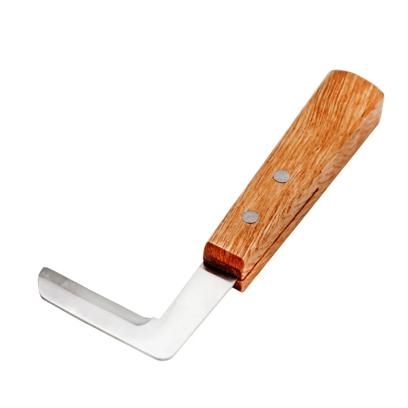 1 шт. Нож Для Копыт для крупного рогатого скота с деревянной ручкой Копытный локтя