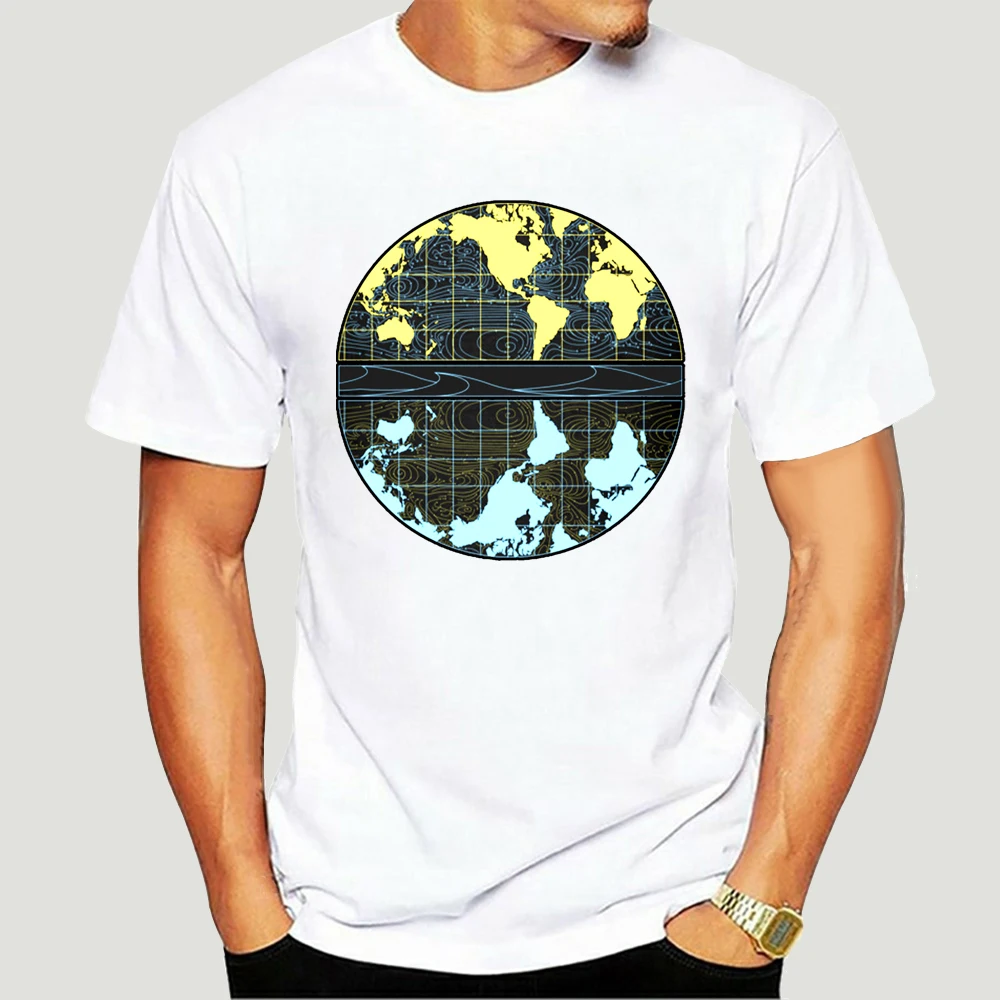

Футболка с изображением дрифтовой карты мира, потрясающая футболка для студентов, Мужская черная футболка, одежда для географии для влюбле...