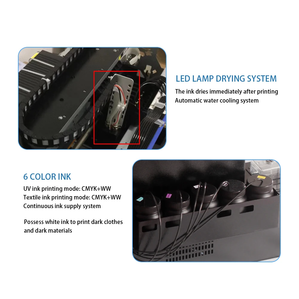 Одежда вогнутый и выпуклый рисунок DTG принтер A3 крупноформатная печать партиями