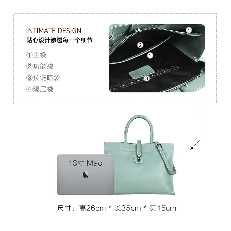 Роскошные дамские сумочки Модные Офисные Сумки из натуральной кожи для женщин