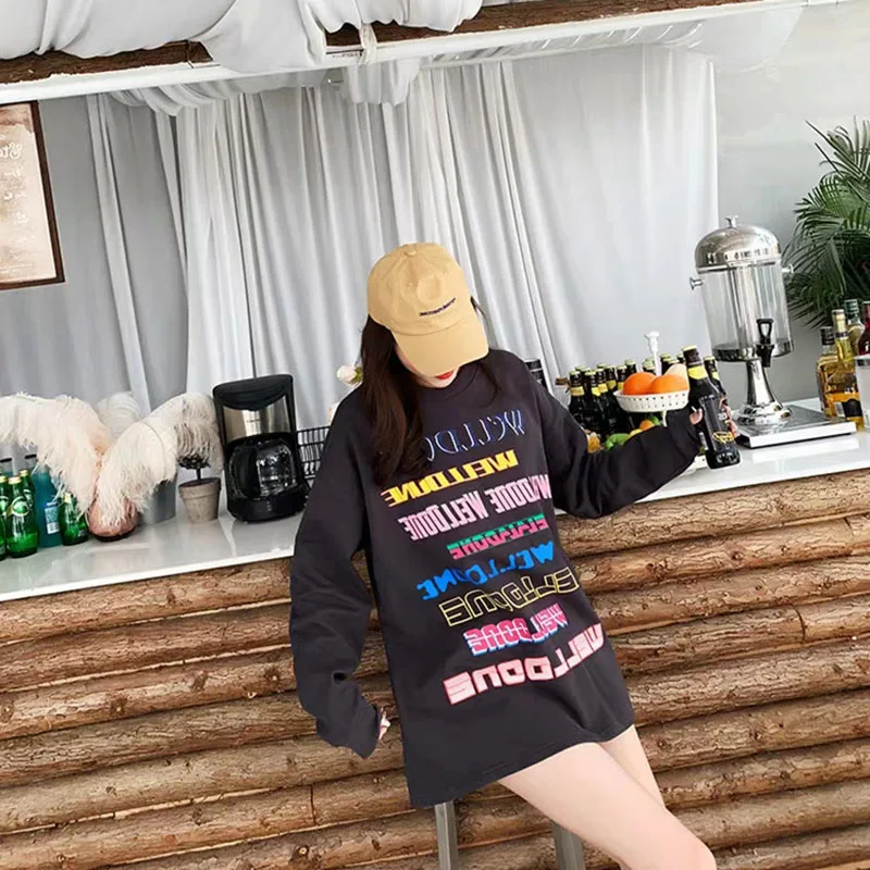 Высокое качество WELLDONE толстовки для мужчин и женщин 1:1 повседневные Большие