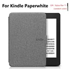 Для Kindle Paperwhite 32 чехол из водонепроницаемой искусственной кожи смарт-Обложка электронная книга задняя крышка для Kindle Paperwhite 123 6 дюймов DP75SDI