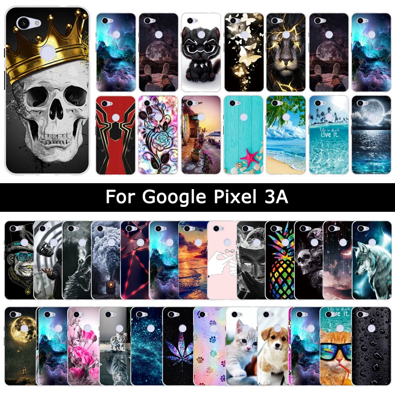 Роскошный чехол для Google Pixel 3A Pixel3A милый мультяшный мягкий Силиконовый ТПУ