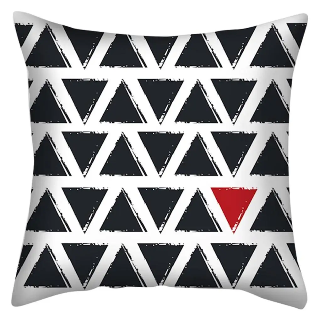 

2020 Pillow Home Decor Cushion Simple Geometric Throw Pillowcase Pillow Free Shipping NEW