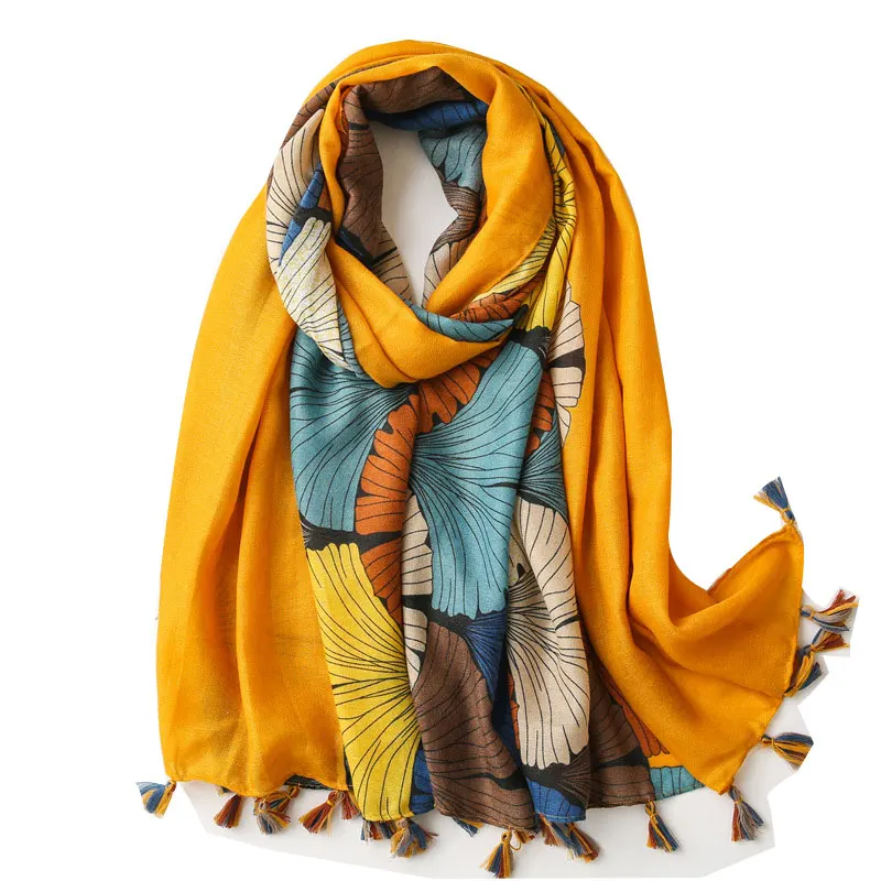 

Women Fashion Tassel Viscose Shawl Scarf cotton High Quality Wrap Pashmina Stole Bufanda Muslim Hijab Bandana Ladies Scarves