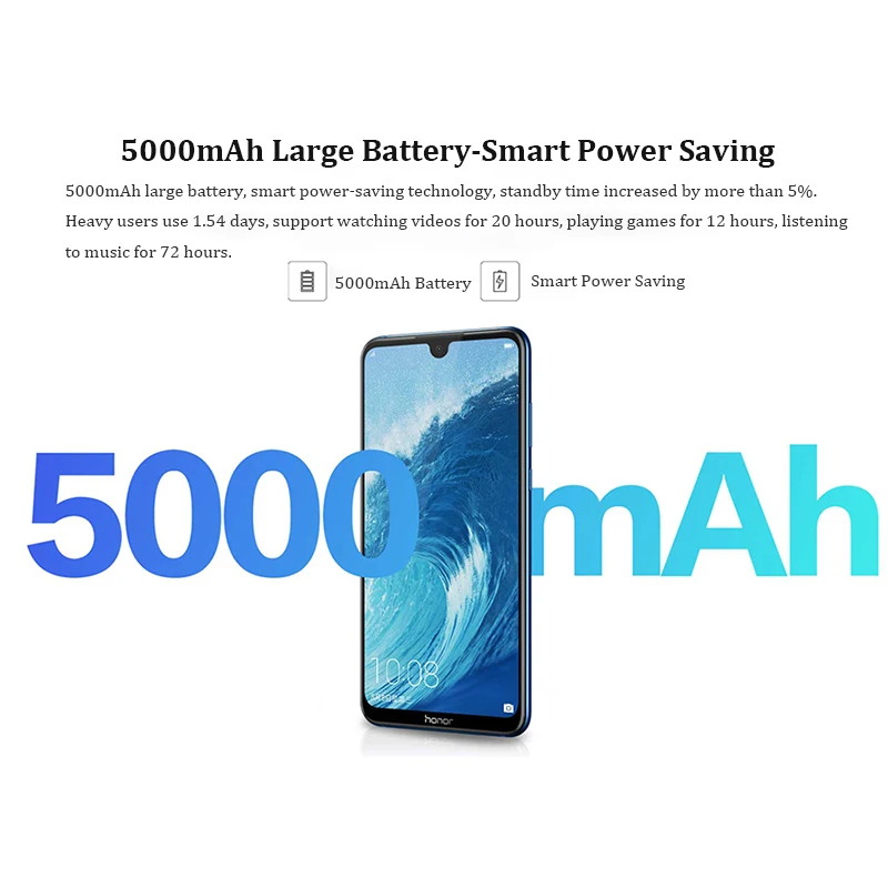 Honor 8X Max, Google Play, мобильный телефон, 7,12 дюймов, большой экран, Восьмиядерный, отпечаток пальца, ID, 5000 мАч, Android 8,1, OTA,Скидка 1200 руб. /. При заказе от 9800 руб. /Промокод: newyear1200/