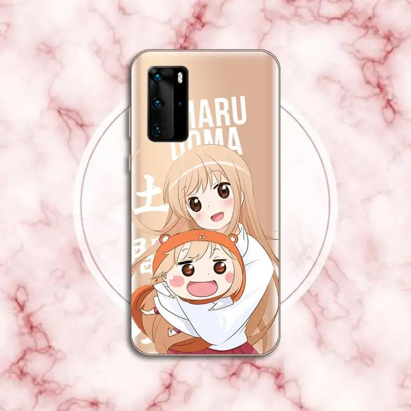 

Cute Umaru chan Anime Doma Umaru Phone Case Transparent for Huawei P honor 8 10i 20 30 40 smart 2019