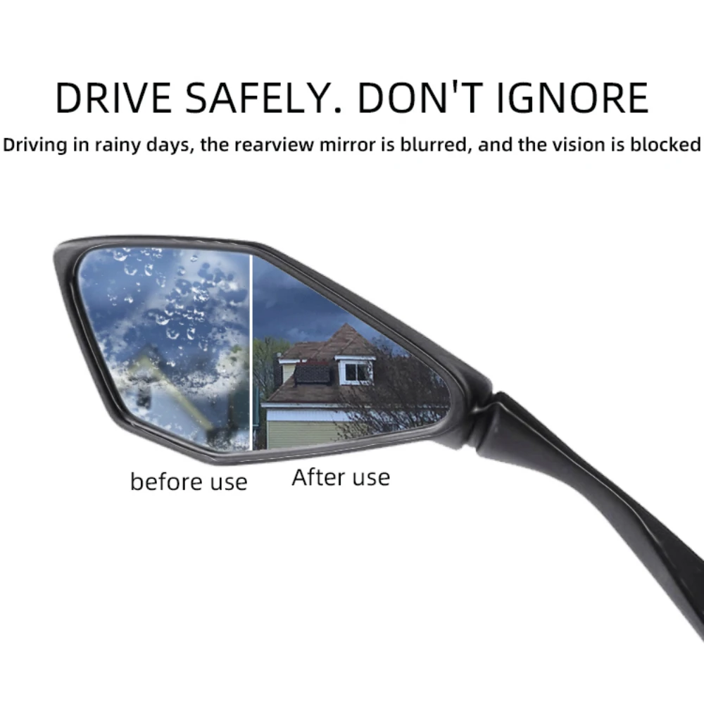 Motorcycle LCD Dashboard Instrument Membrane Rear Mirror Anti Fog Scratch Protective Film for Kawasaki Ninja650 400 1000 1000SX |