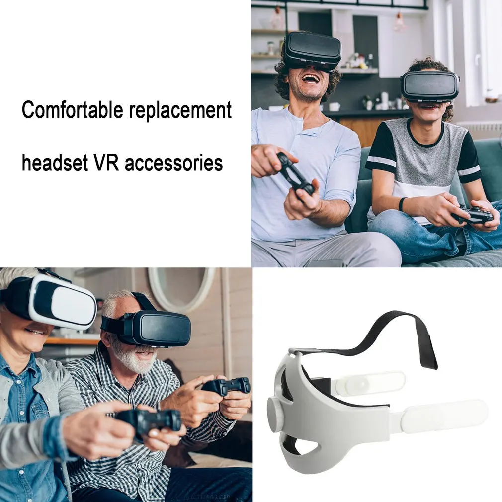 

Adjustable For Oculus Quest 2 Head Strap Virtual Reality Elite Strap Forcesupport Reality Access Increase Virtual