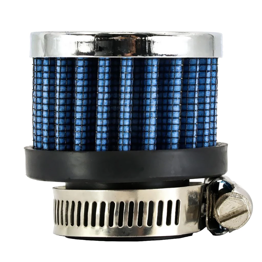Blue 25mm Car Cold Air Intake Filter Cleaner Direct Replacement | Intakes Parts