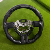 carbon fiber led shift lights display steering wheel fit for subaru brz toyota 86 2013 2014