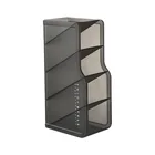 5 сетки губная помада ящик для хранения косметический Органайзер губная помада Дисплей подставка прозрачный Пластик коробка настольная полка Экономия пространства