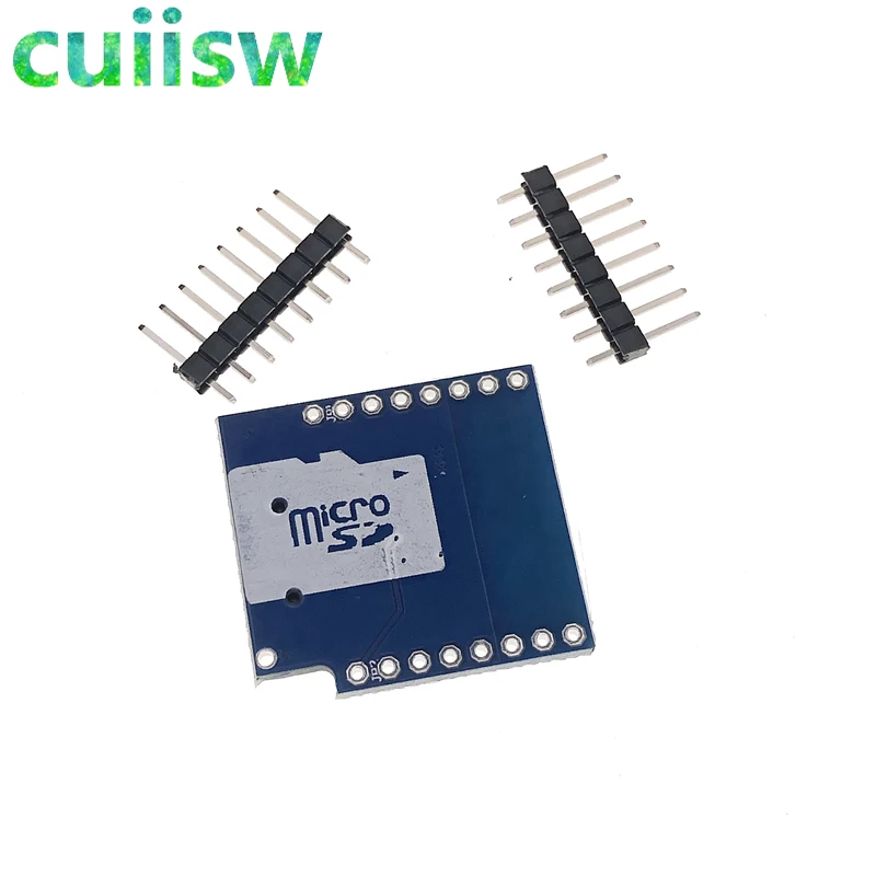 Щит для карты Micro SD WeMos D1 Mini TF WiFi ESP8266 совместимый беспроводной модуль arduino - купить