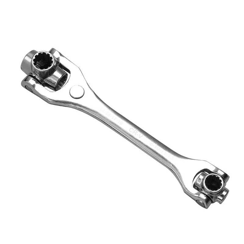 8 в 1 Многофункциональный шестигранный торцевой стальной тигровый ключ со