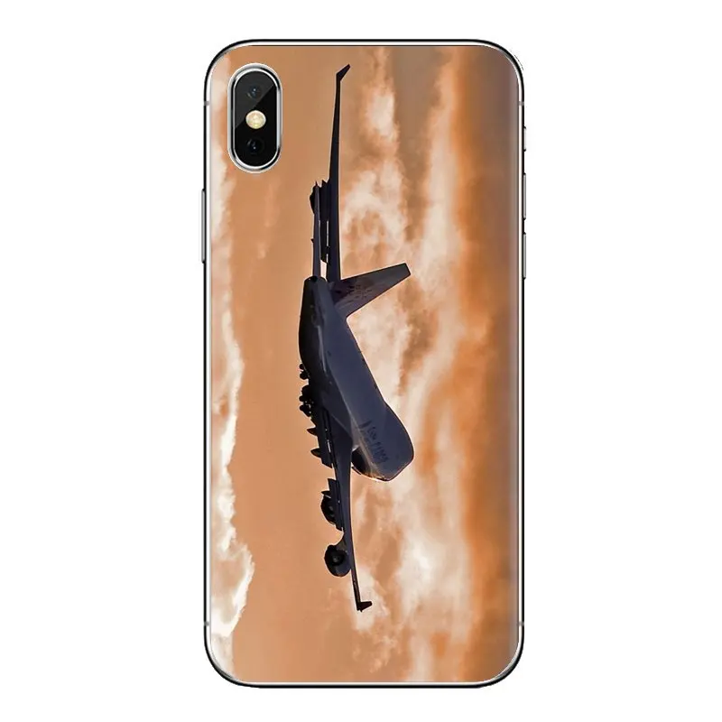 Мягкий чехол для телефона из ТПУ с принтом &quotBoeing 747 летающий самолет закат Oneplus 3t