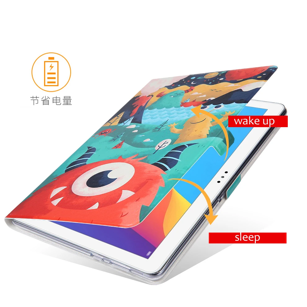 Силиконовый чехол для Huawei MediaPad T5 10 AGS2 L09/AGS2 W09/AGS2 L03 1 дюймов крышка флип планшет