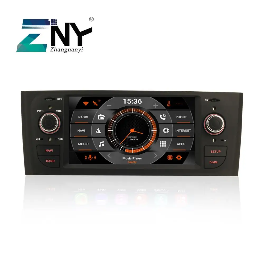 Автомагнитола с GPS-Навигатором 6 2 дюйма Android 10 для Fiat Grand Punto Linea DVD-навигация Wi-Fi