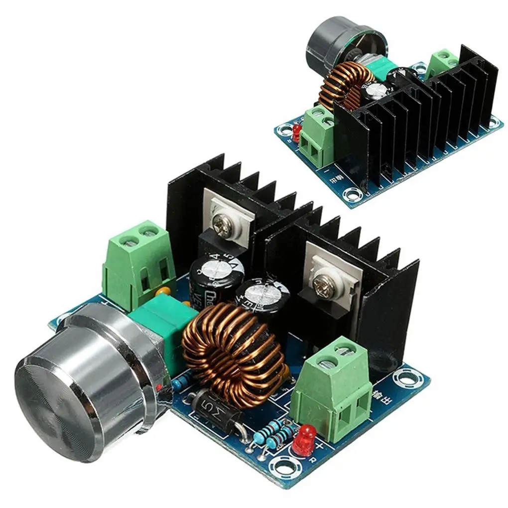 

XL4016 DC-DC 4-40V to 1.25-36V Step Down Buck Converter Power Supply Module XL4016E1 PWM Adjustable Step Down Board 8A 200W