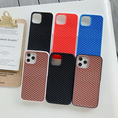 

Suitable For IPhone 11 12 13 Pro Max Waffle Sole Phone Case For Iphone 6 7 8 Plus SE X XS Soft Silicone Waffle Shoe Sole Cover