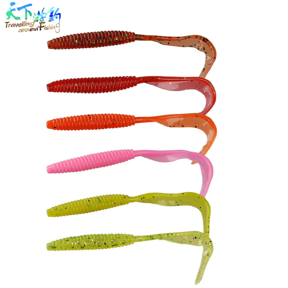 

Travelling 16pcs/lot 9.5cm 2.3-2.5g Soft Lures Silicone Bait Iscas Artificial Pesca Wobbler Leurre Peche Swimbait