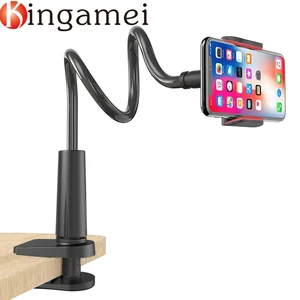 mobile phone holder flexible 360 ° adjustable cell phone clip lazy holder home bed desk mount bracket universal smartphone stand free global ship