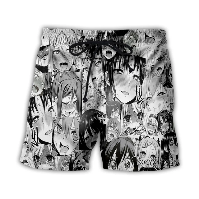 Xinchenyun новые мужские/женские аниме Ahegao 3D Печатные повседневные  шорты Модная уличная одежда мужские свободные спортивные шорты A42 - купить  по выгодной цене | AliExpress