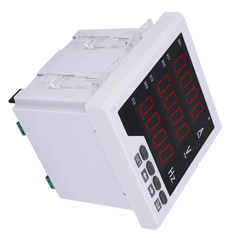 

Meter DDM-AVF96 Single Phase Meter Current Voltage Frequency Combined Meter 220VAC Voltage Meter