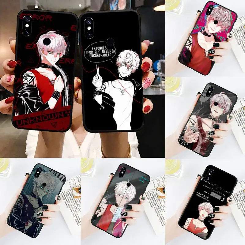 

Cool 707 Mystic Messenger Amine Phone Case For Xiaomi Redmi 4x 5 plus 6A 7 7A 8 mi8 8lite 9 note 4 5 7 8 pro Cover Funda Shell
