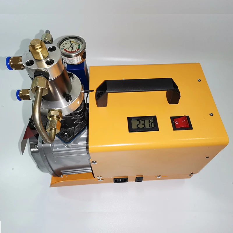 4500psi 300 бар воздушный насос высокого давления 30 мпа одноцилиндровый электрический воздушный компрессор