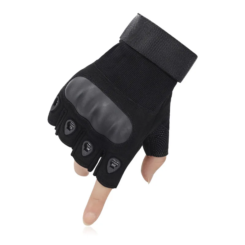 Тактические перчатки без пальцев уличные для кемпинга велоспорта мотоцикла