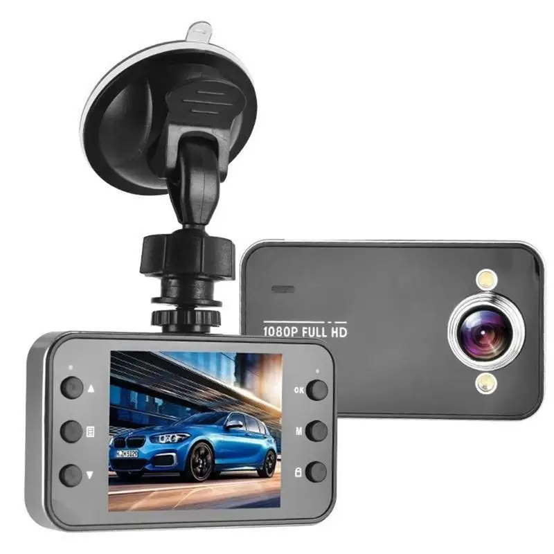 

1080p Portable Car DVR LCD Screen Digital Video Camera Seamless Looping Driving Camera Recorder Detection Video Motion Vide I4O3
