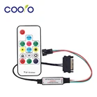 Блок питания SATA, 5 В, 14 клавиш, радиочастотный симфонический контроллер с пультом ДУ для светодиодных лент WS2812, WS2812b