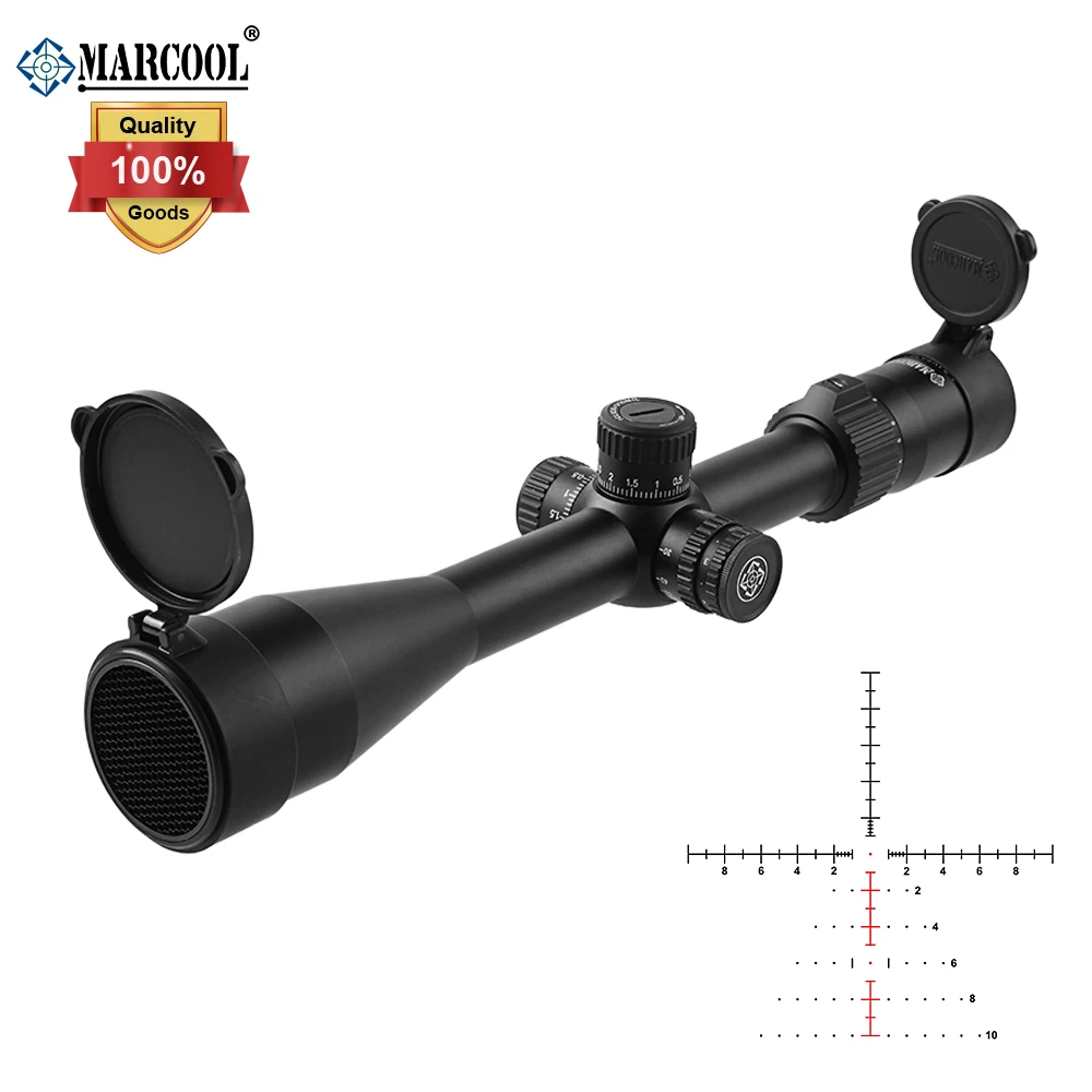 Тактический прицел для охоты MARCOOL HD 4 24X50 SFIR FFP с дальним радиусом