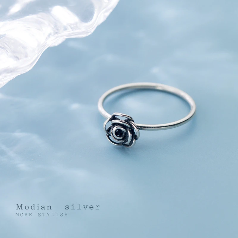 Colusiwei Романтический Шипы и розы открытые Регулируемые кольца для Для женщин 3D