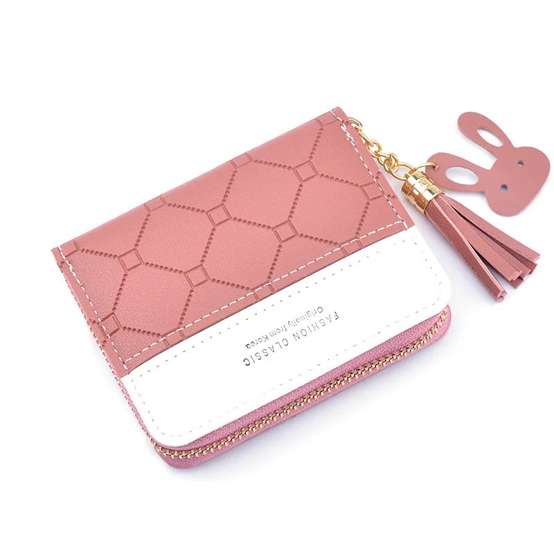 

Leather Small Wallet Women Luxury Brand Famous Mini Women Wallets Purses Female Short Coin Zipper Purse Credit Card Holder