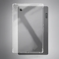 shockproof silicone case for lenovo tab m10 fhd plus 10 3 tb x606f tb x606x tpu flexible bumper clear transparent back cover