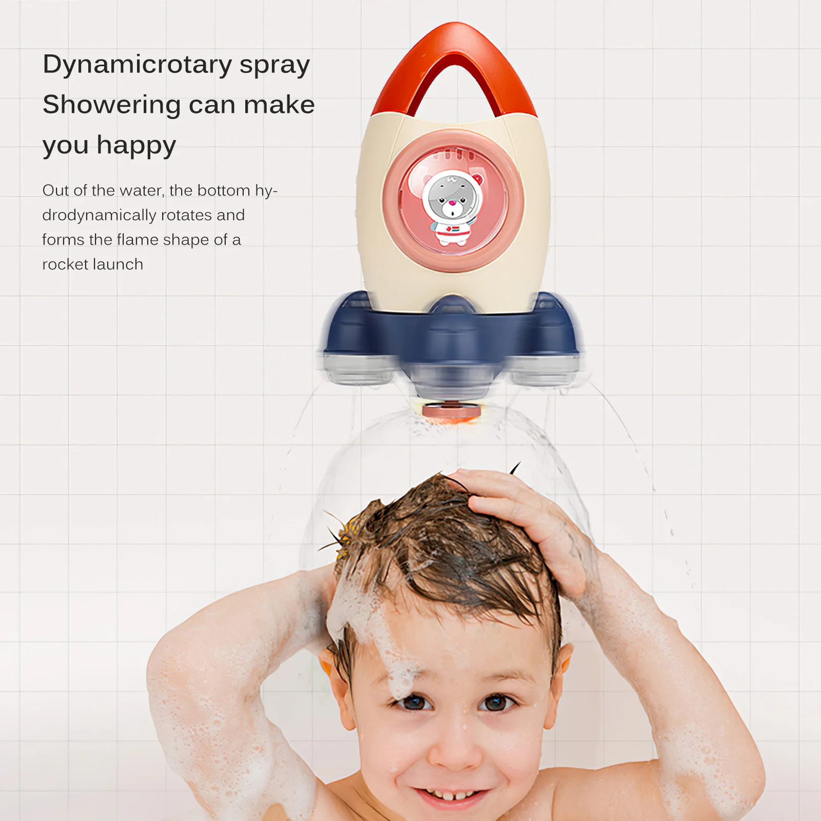 

Baby Bath Toy New Baby Spin Water Spray Rocket Bath Toys For Children Toddlers Shower Game Bathroom Sprinkler Toy For Kids Gifts