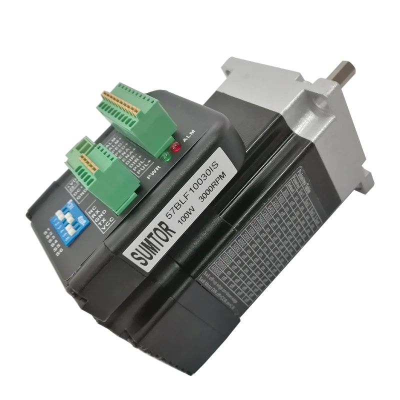 Nema 23 0 1 кВт встроенный бесщеточный высокооборотный Электрический Серводвигатель