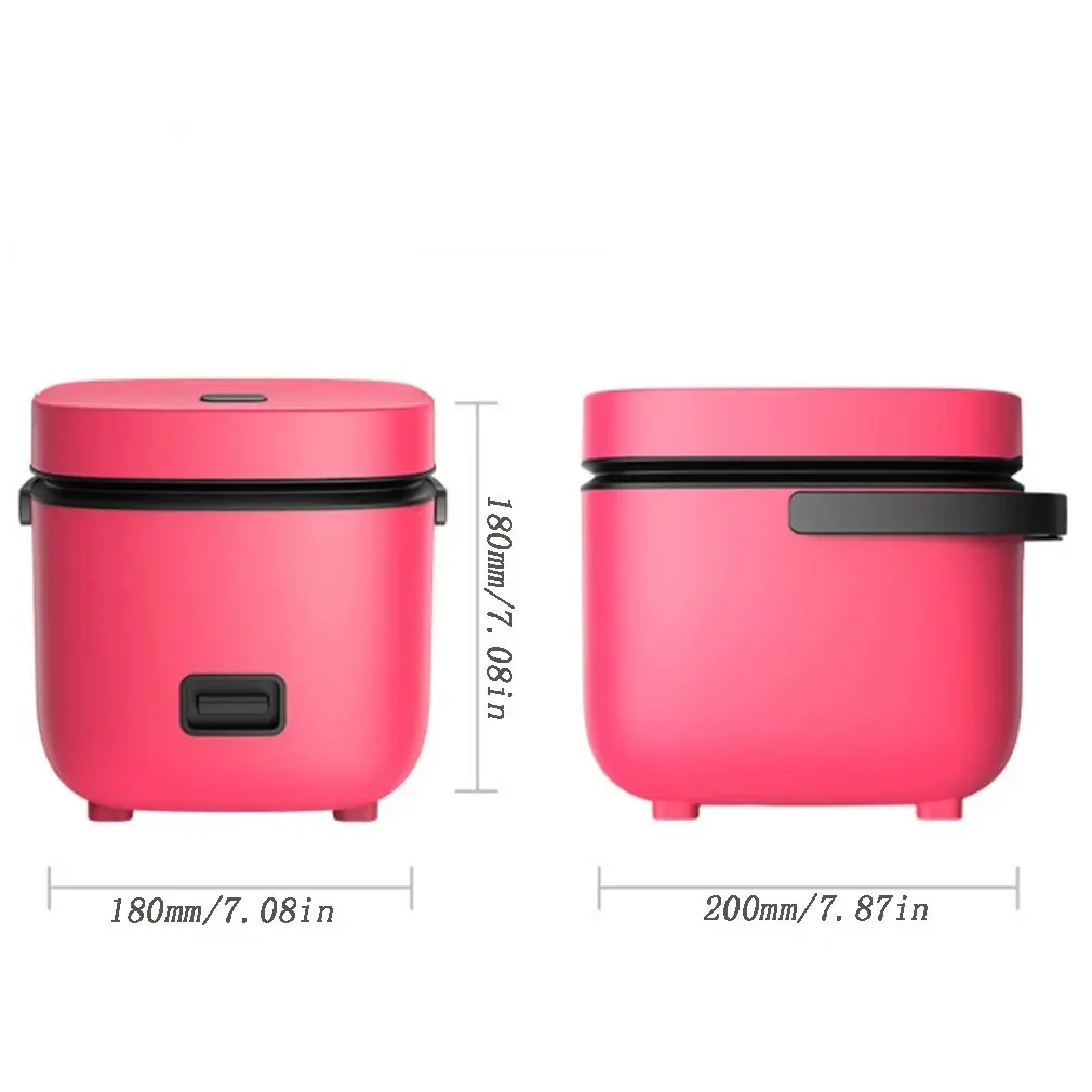 

Mini Electric Rice Cooker Home Kitchen Appliances 2-layer Heating Food Steamer Multifunction Meal Cooking Pot