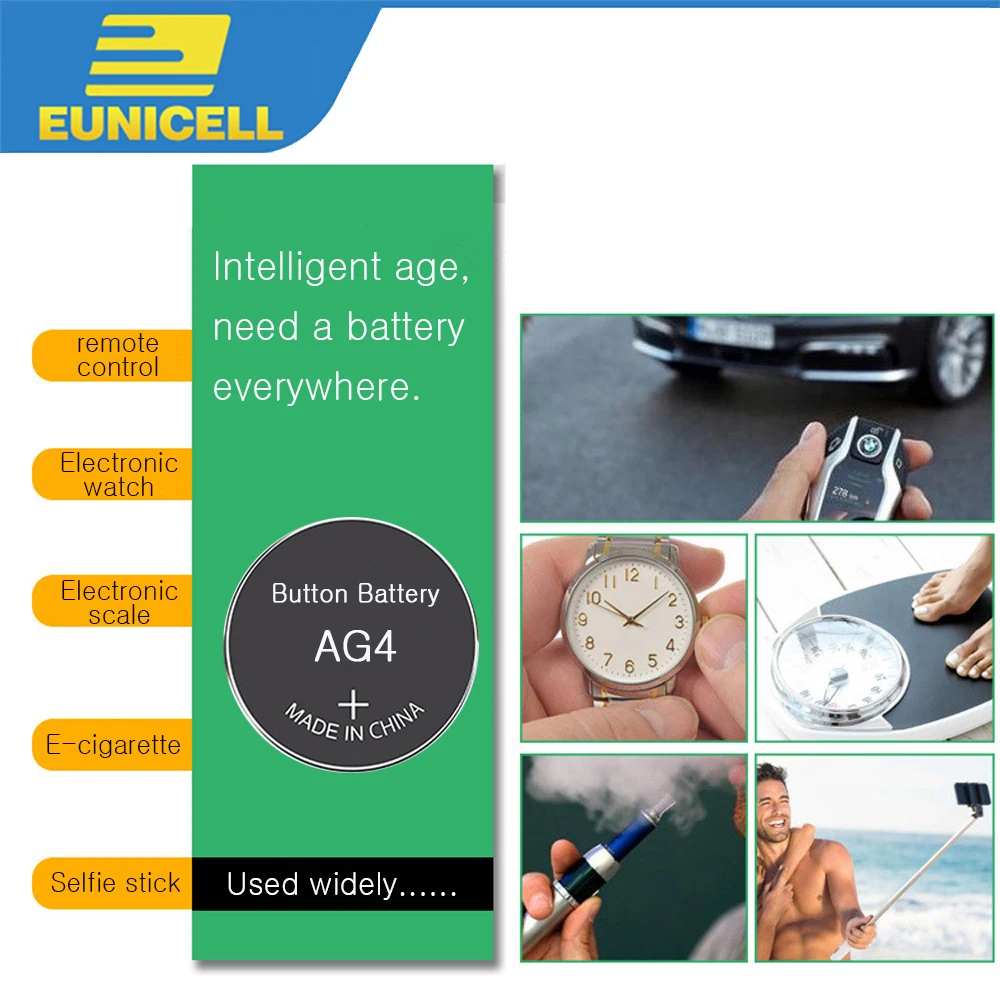 10 шт. щелочные батарейки AG4 LR626 1 55 в 377A 377 LR66 SR626SW SR66 SR62 AG 4|Часовые батарейки| |