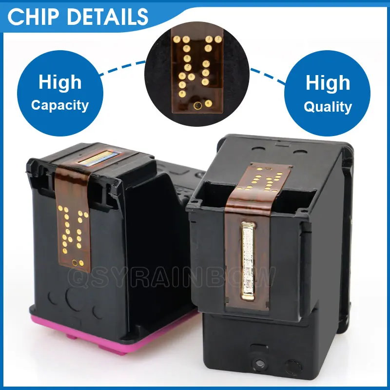 Совместимый сменный картридж QSYRAINBOW 302XL для HP 302 XL чернильный принтера hp Deskjet 3630 1110