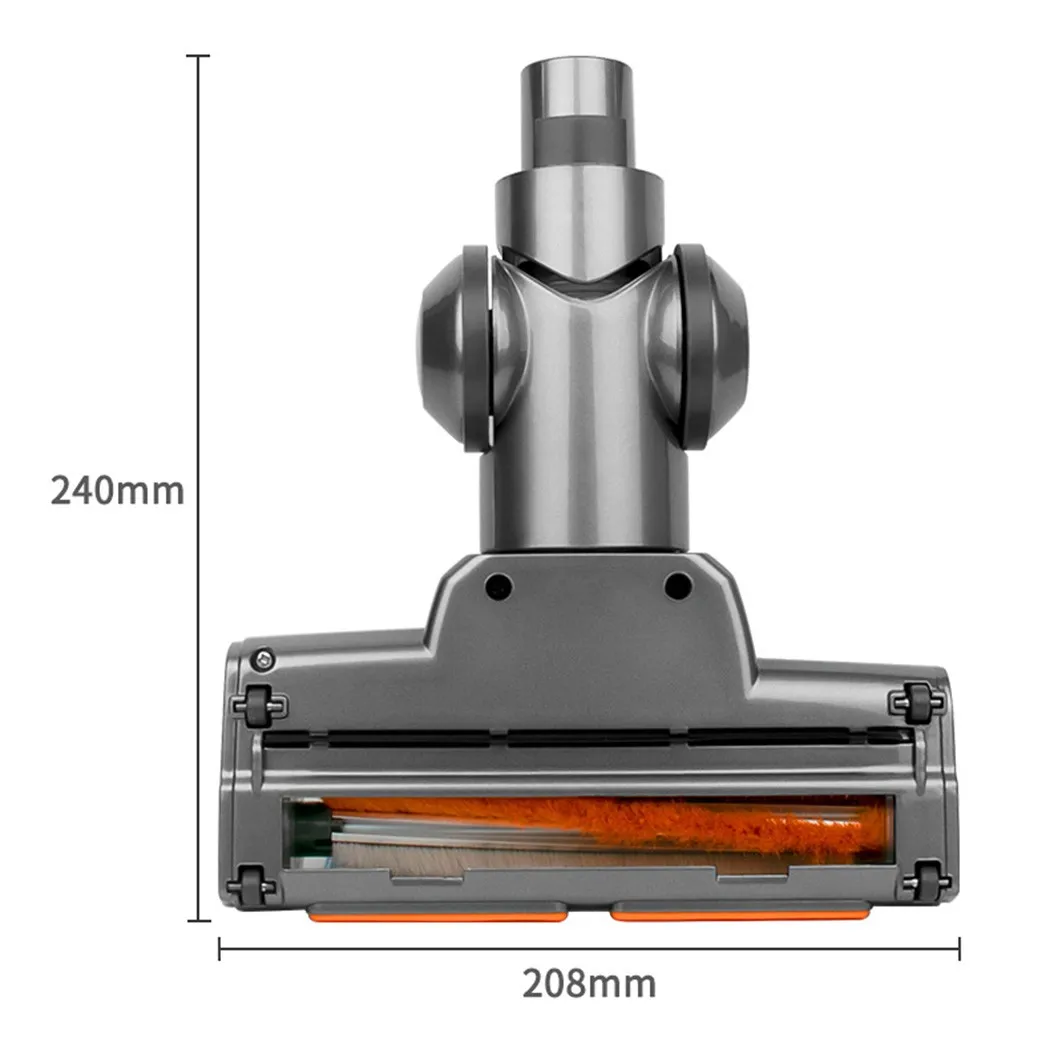 

1* Electric Brush Head + 1* Roller Brushes Cleaning Main Roll Brush Head For Dyson DC34/45/58/62 V6 Replace Vacuum Cleaner Parts