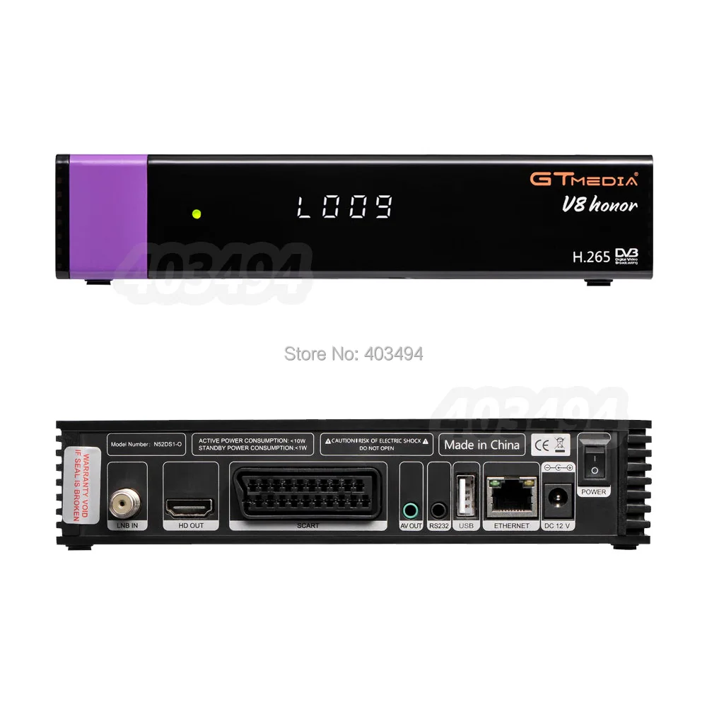 DVB-S2 FTA Gtmedia V8 nova спутниковый ТВ приемник встроенный wifi Freesat V8 приемник с бесплатной Европой Cline H.265 gt медиа v8 nova