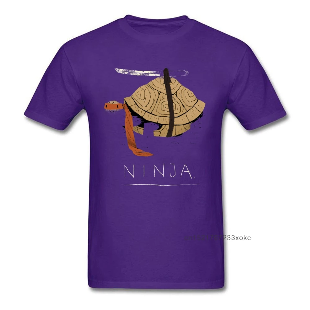 Футболка ниндзя мужская из 100% хлопка модная рубашка в стиле хип хоп топ ретро