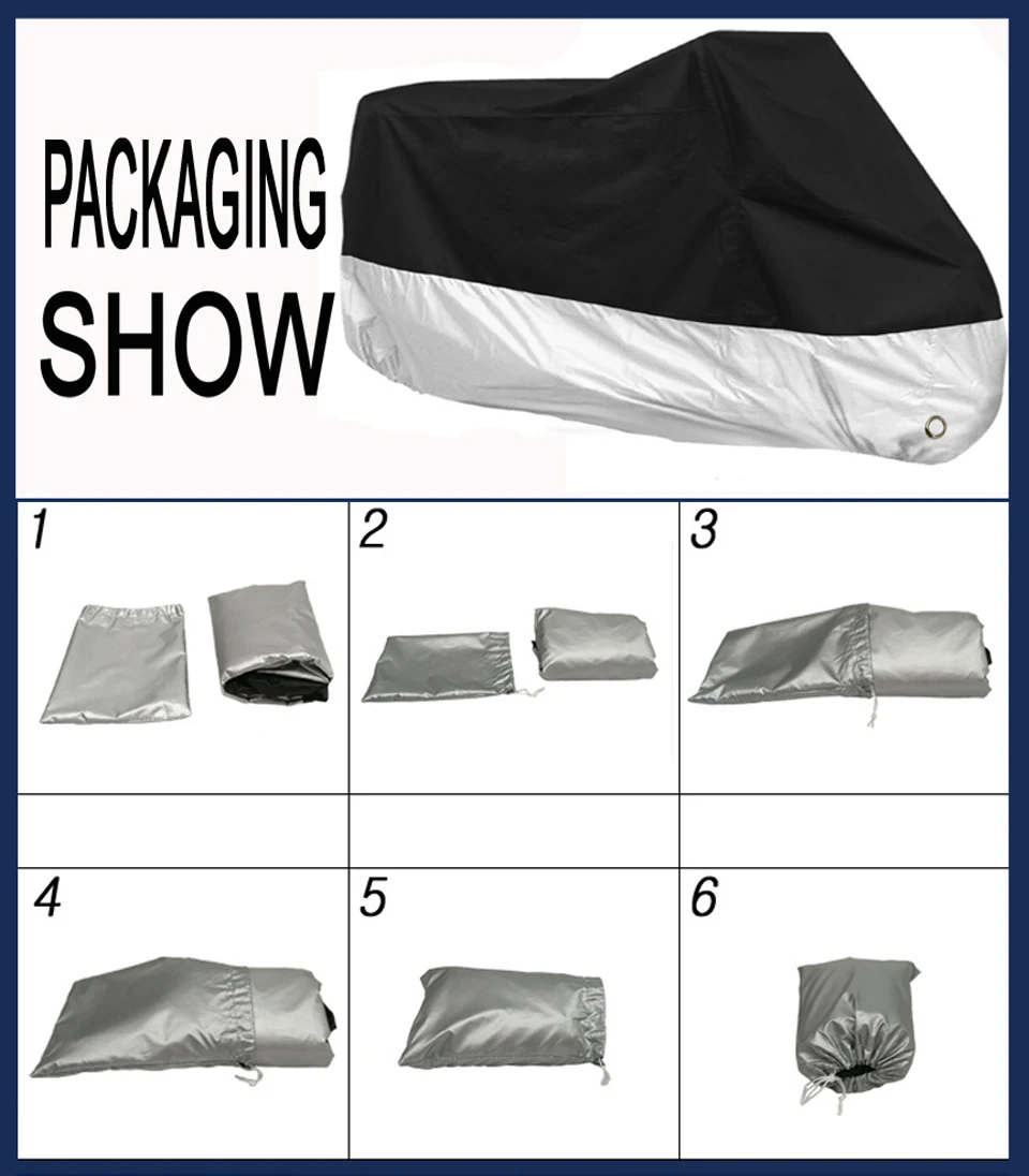 Водонепроницаемый пылезащитный чехол для мотоцикла скутера велосипеда |