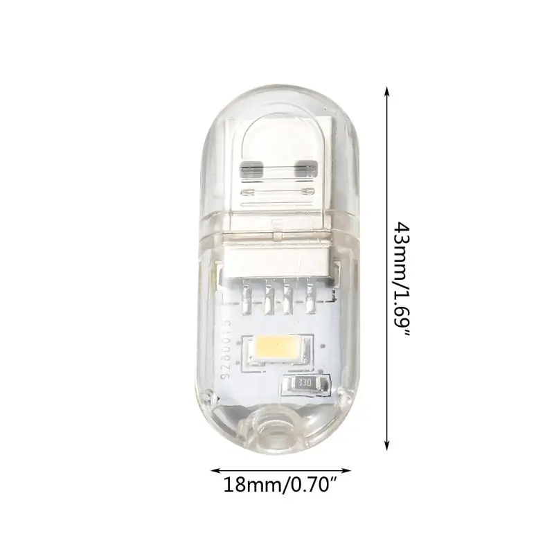 

2021 New Mini Portable Bright LED Night Light USB Lamp Reading Light for PC Laptops Computer Mobile Power Camping Lamp