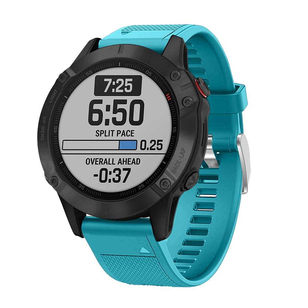 22 мм силиконовый ремешок для Garmin Fenix 6/5/5 Plus Quick Release Band для Garmin Forerunner 935/Instinct/Quatix 5 Smart Watch band