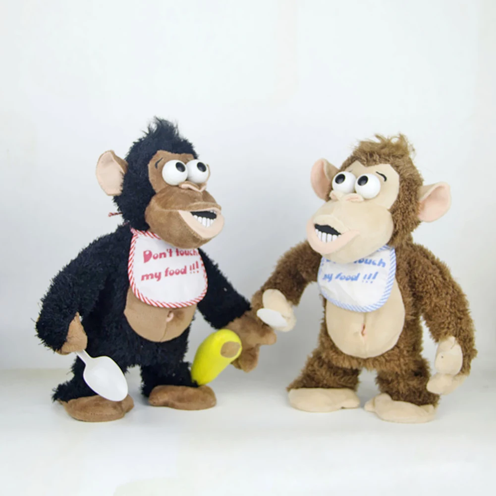 Детские аксессуары детские домашние животные Горилла плюшевая музыкальная