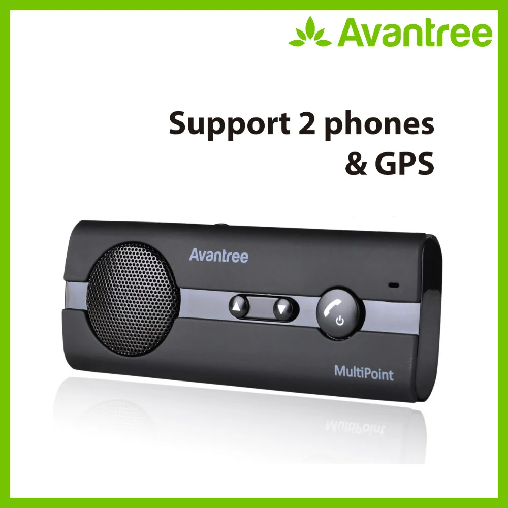 Avantree многоточечный Bluetooth V4.0 автомобильный комплект с козырьком без рук поддержка